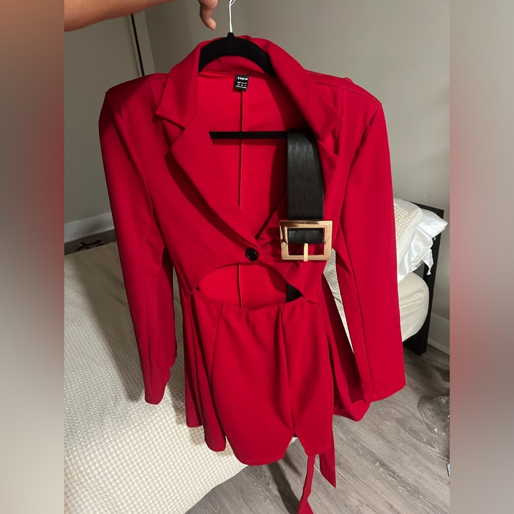 Ms. Bellum Costume (Powerpuff girls) with wig